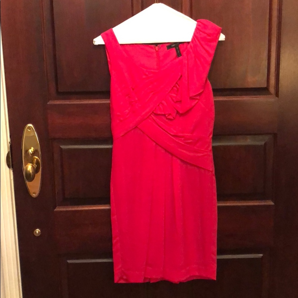 Hot Pibk BCBG Maxazria Cocktail Dress